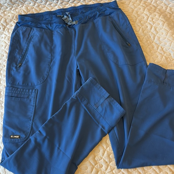 Grey’s Anatomy by Barco Royal Blue Cargo Scrub Pants. Sz L - Picture 7 of 10